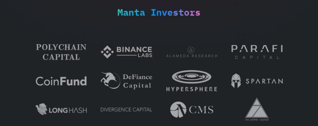 Manta network Investors List