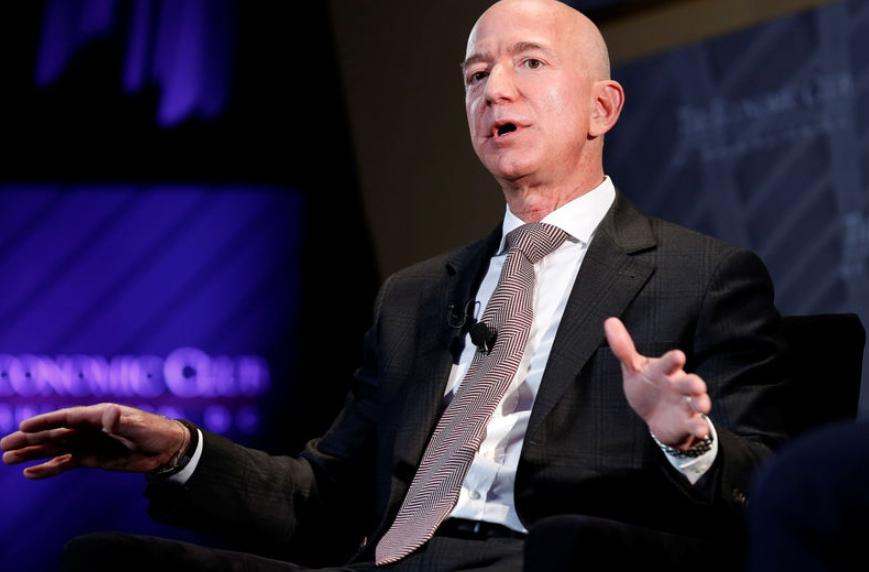Amazon founder Bezos advised to “batten down the hatches”